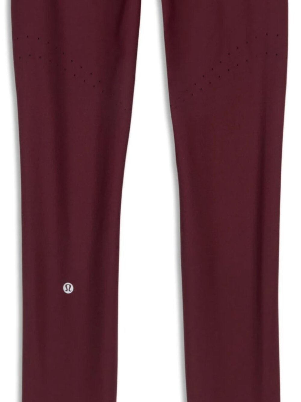 Lululemon Zoned In Tight Leggings inseam*27" Burgundy NWOT - Picture 4 of 5